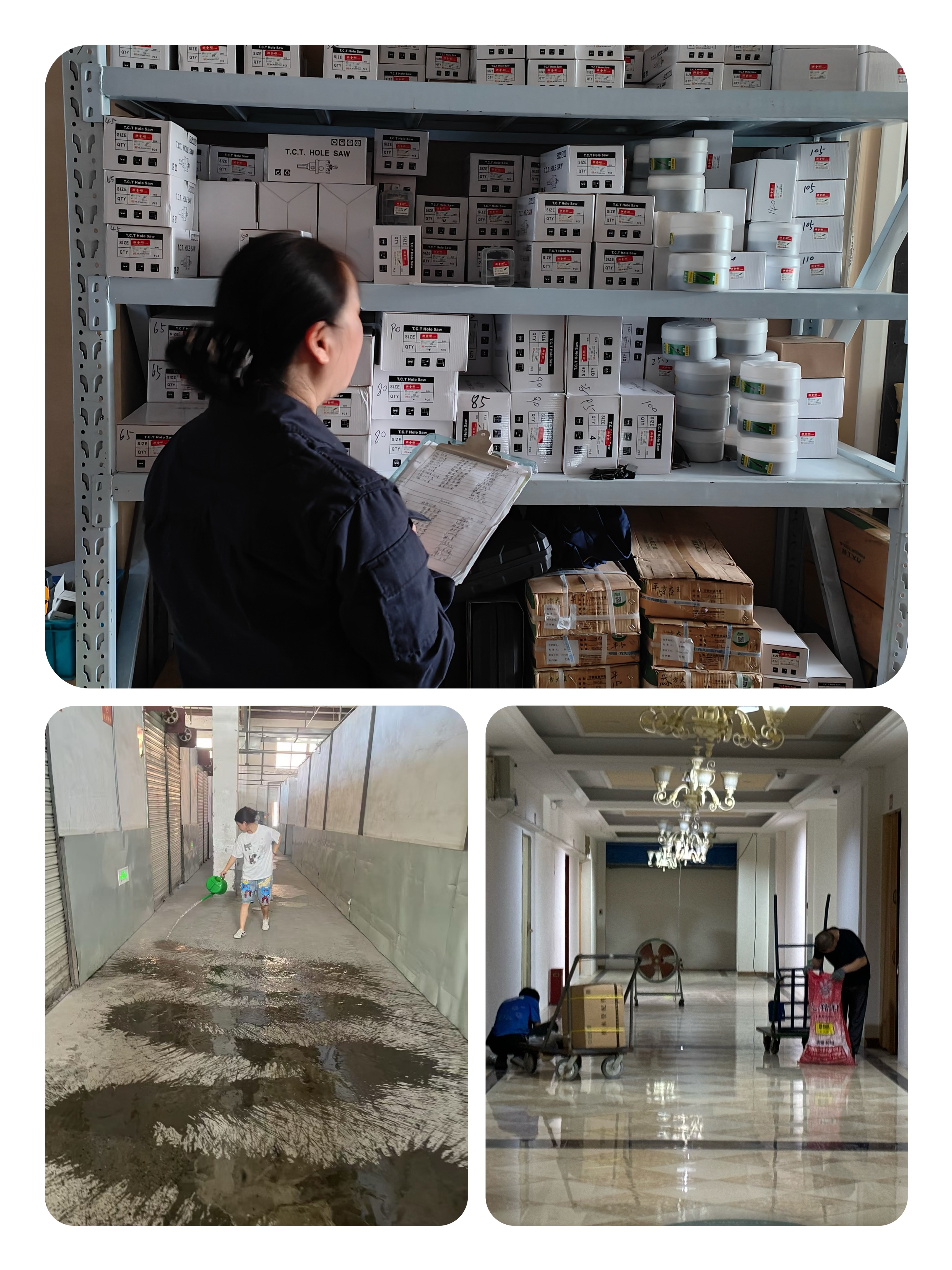 夏季多行动筑牢仓库安全防线