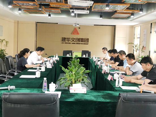 庐阳区副区长周茂斌一行光临庐阳3499拉斯维加斯文创园调研