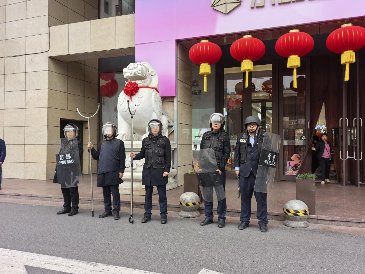 一呼百应筑防线 同心共护保安全