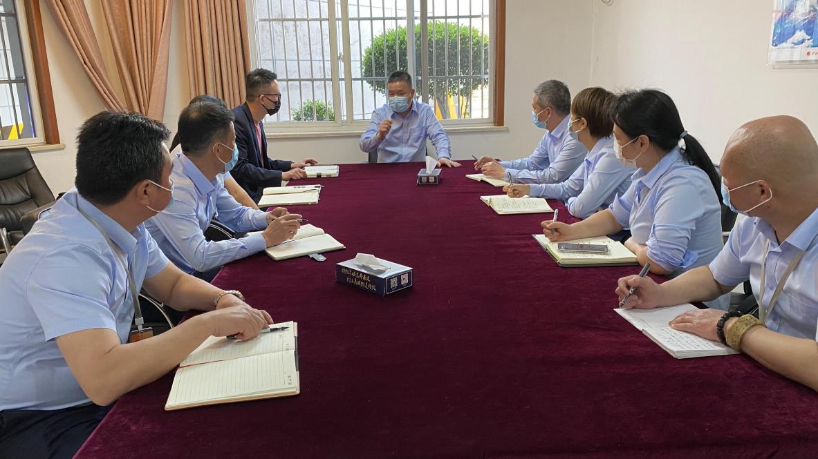 钱江商城发展防疫部署会议