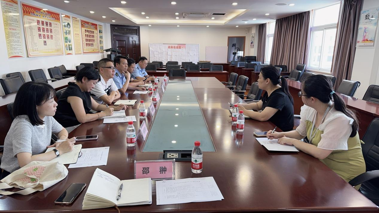 大关街路辅导光临钱江商城调研领导党建文化示范点建设