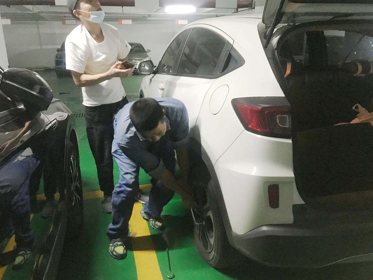 通力合作保安全 运河汽车电商园最佳“CP”组合