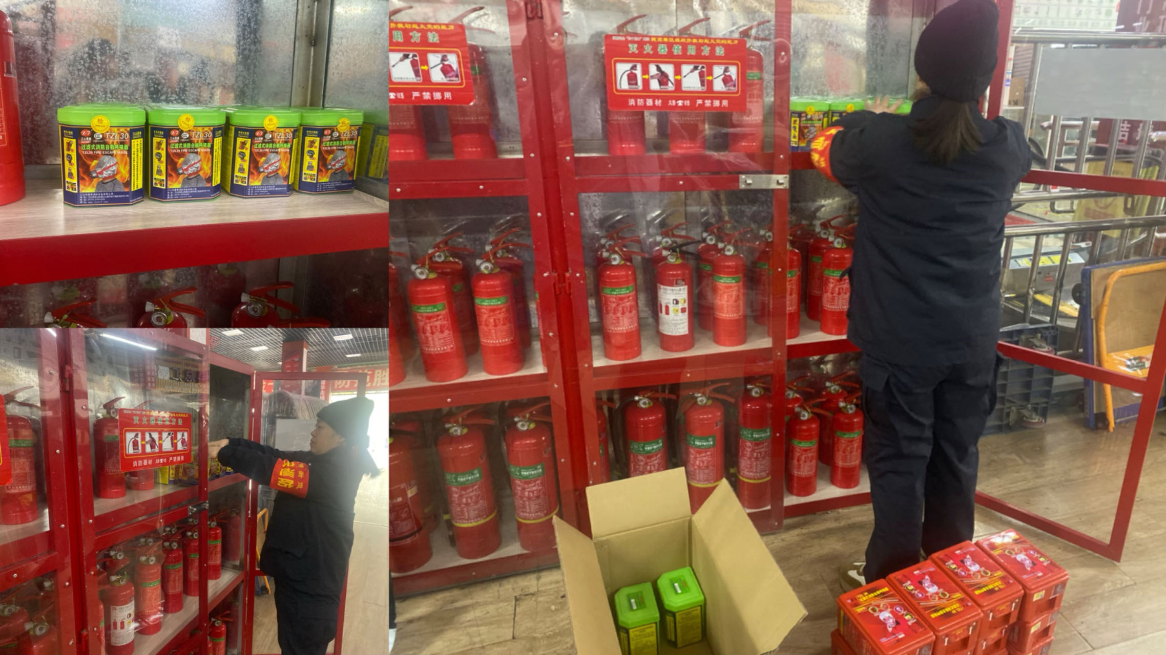 3499拉斯维加斯市场更换防烟面罩进行时