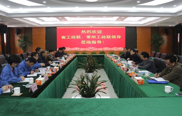 省工经联、常州市工经联领导来尊龙凯时电缆调研