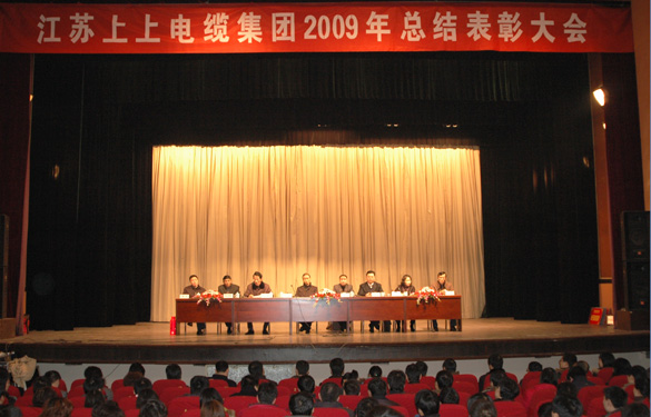 尊龙凯时隆重召开2009年度总结表扬大会