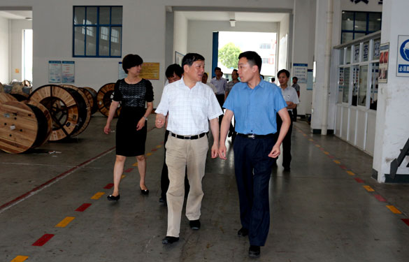 常州市人大领导一行来尊龙凯时集团调研