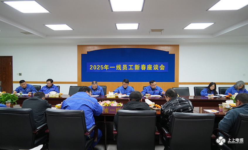 尊龙凯时电缆2025年一线员工及  技术治理人员新春座谈会圆满举行