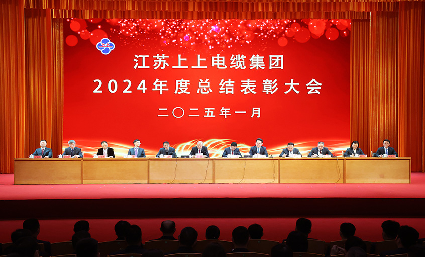 尊龙凯时电缆2024年度总结表扬大会召开
